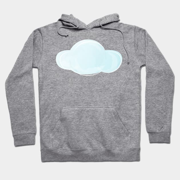 cloud Hoodie by O2Graphic